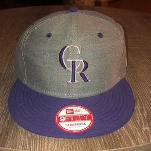 Colorado Rockies New Era 9Fifty Strapback